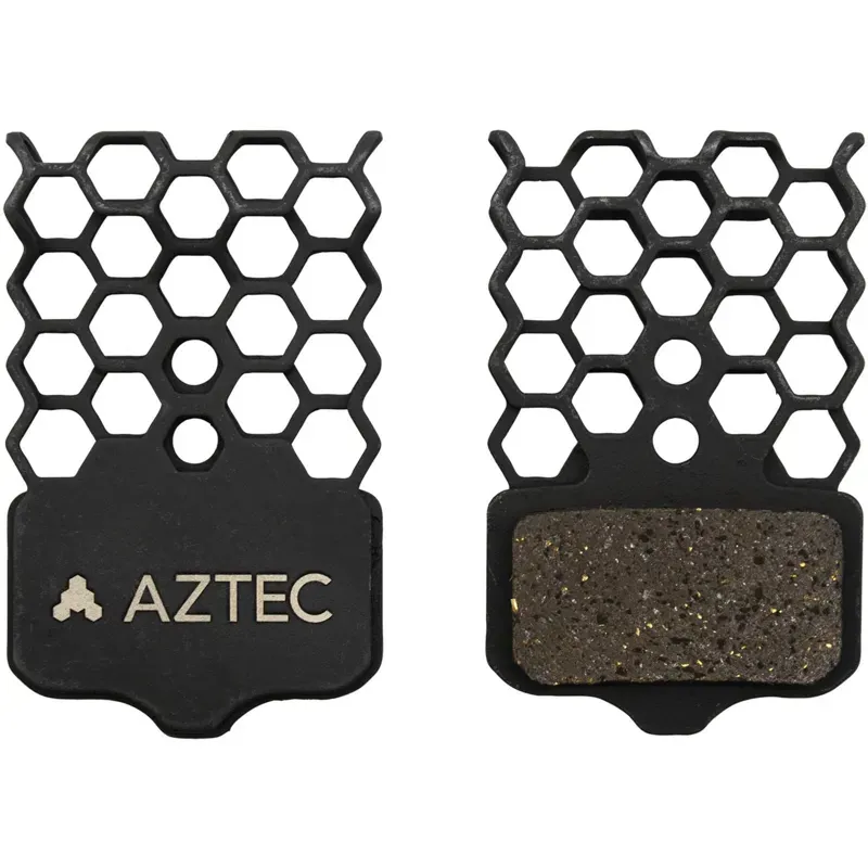 Aztec HexVent Avid Exilir/Sram DB/XX/XO Disc Brake Pads in Black