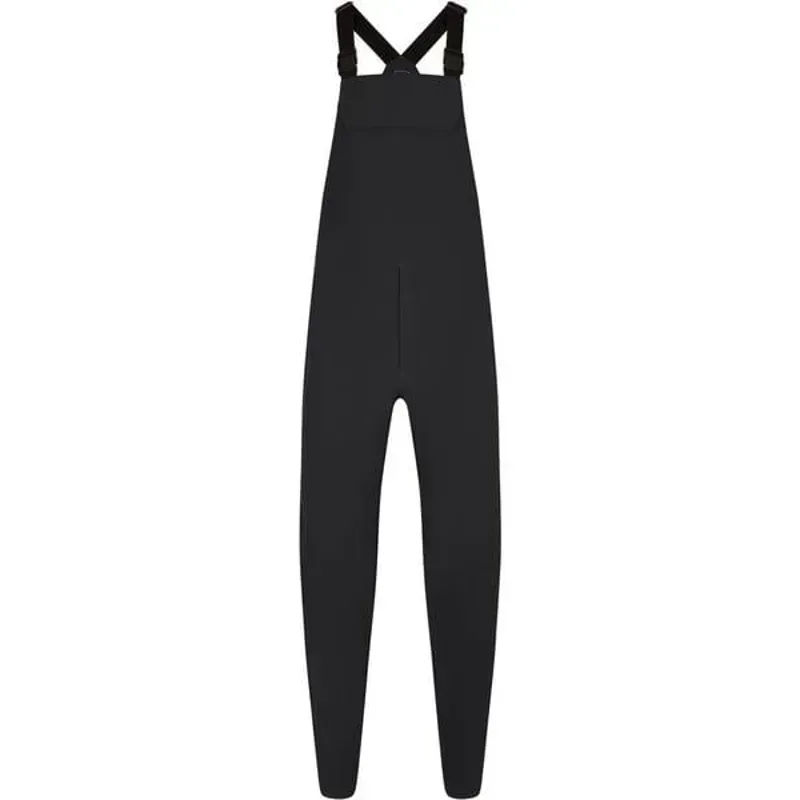 TROUSER DTE 3L Wproof Bib BK LG Black large - regular leg