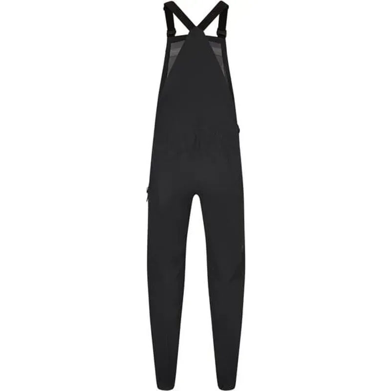 TROUSER DTE 3L Wproof Bib BK LG Black large - regular leg-1