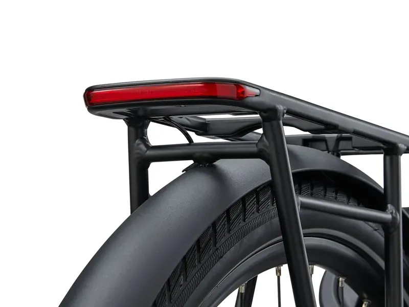 Giant NewTour E+ 2 LST Electric Commuter Bike in Cold Night-9