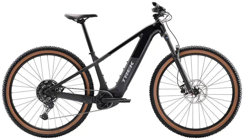 Trek Powerfly+ 4 800 Wh Gen 5 E-Mountain Bike in Gloss Dark Star/Matte Dark Web